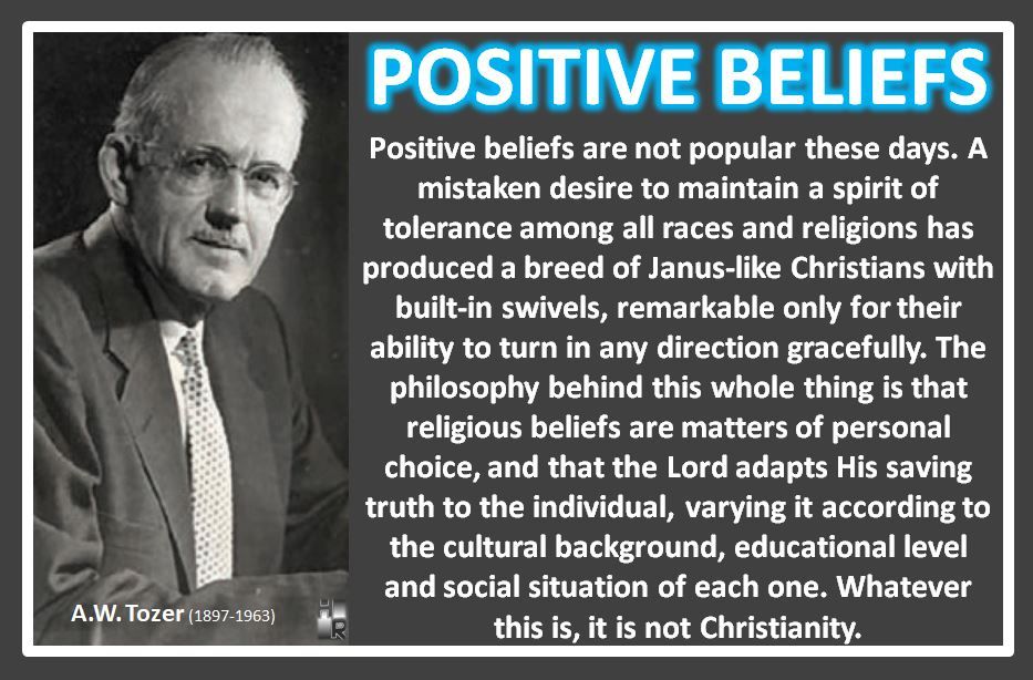 a w tozer beliefs